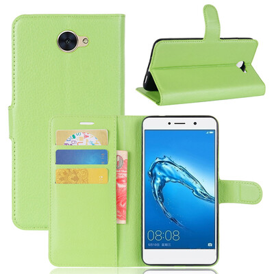 

GANGXUN Huawei Y7 Чехол из высококачественной кожи PU с флип-чехлом Kickstand Anti-shock Кошелек для Huawei Y7