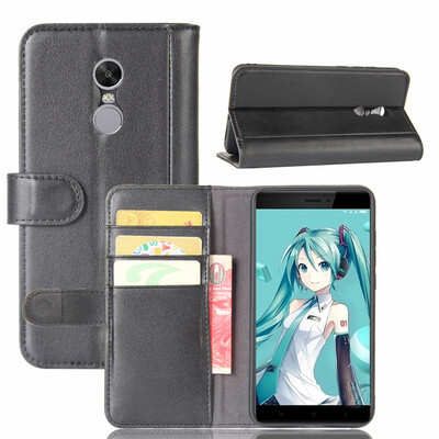 

GANGXUN Xiaomi Redmi Note 4X Case Genuine Leather Magnetic Flip Cover Kickstand Card Slot Wallet Pouch for Redmi Note 4 Global Ver