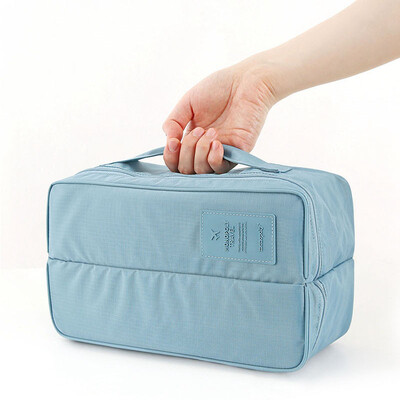 

6-color travel essential multi-functional cosmetic bag fashionable separate wash bag