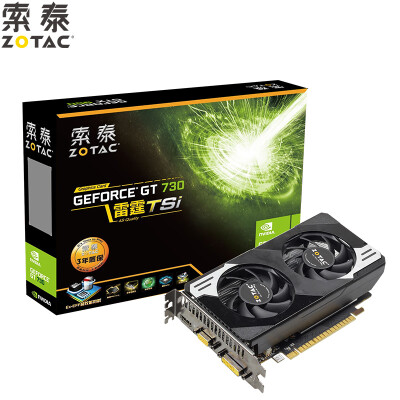 

Sauter ZOTAC GT730-1GD5 Thunder TSI PA 902 / 5010MHz 1G / 64bit GDDR5 PCI-E Graphics