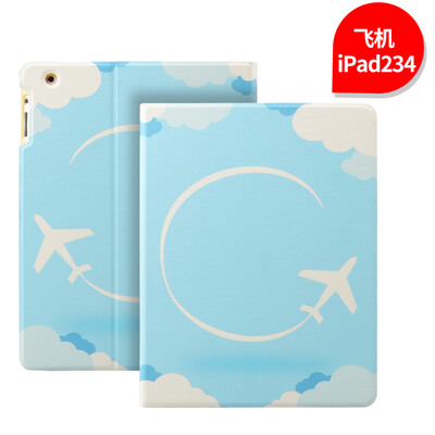 

iPad4 Case ipad3 Case ipad2 Apple Tablet Sleeve Cartoon Sleeping All-inclusive iPad 2 3 4 case 9.7 inch