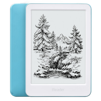 

Хиромантия (iReader) R6003 Light Blue Wyatt наслаждаться новой версией для чтения электронных книг 6 дюймов тонких чернил экрана 8G память