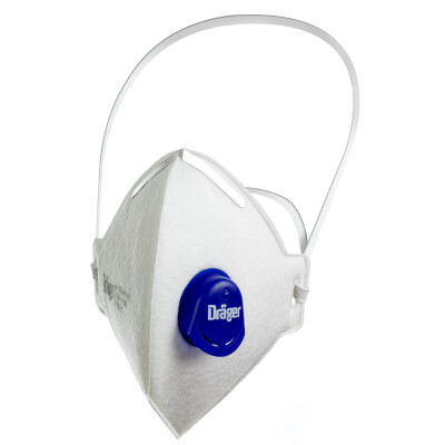 

Draeger FFP2 import respirator mask 1520V anti-haze PM2.5 dustproof breathable folding mask