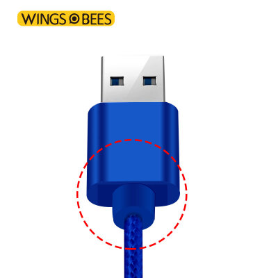 

Кабель Lightning для зарядки и передачи данных Wings of Bees