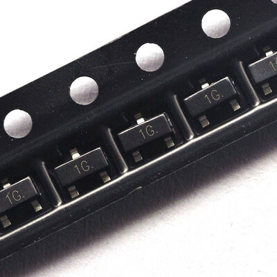 

100pcslot BC847C BC847 SOT-23 1G transistor new original free shipping