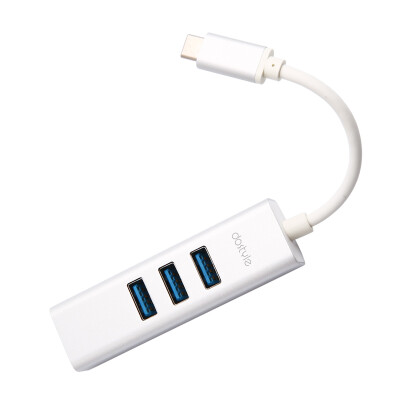 

dostyle CR101 Type-C Converter Type-C to USB3.0 + RJ45 cable network port