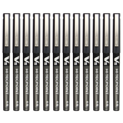 

PILOT BX-V5 ballpoint pen gel pen sign pen capillary system 05mm black 12 pcs