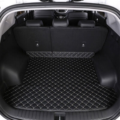 

Huashi Modern Tucson trunk mat 15-18 new modern brand new Tucson leather trunk mat new Tucson modified special tail box mat Xuan Jing black one set