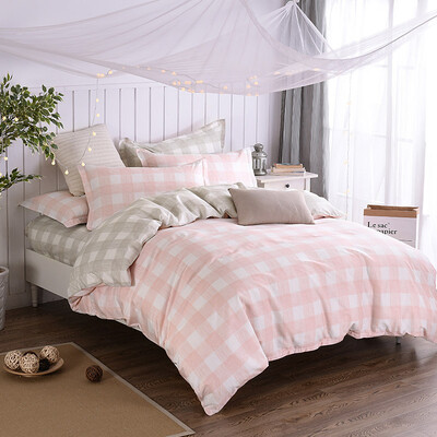 

Yingxin textile cotton bedding high count three-piece high school dormitory cotton sheets quilt cover suite single 12-meter Carmen red