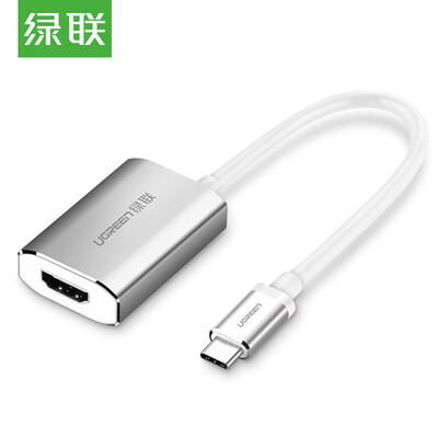 

Зеленый связанный преобразователь типа C HDMI Apple MacBook стыковочный адаптер кабель с PD заряда проектор телевизионного дисплея USB-C, подключенного к ноутбуку 40865