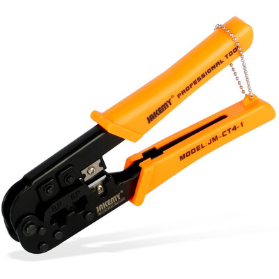

Jieke the United States JAKEMY JM-CT4-1 6P 8P network crimping pliers wire clamp crystal head crimping tool