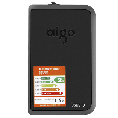 

Patriot aigo M21 1TB USB30 touch-type automatic sleep lock encryption mobile hard disk