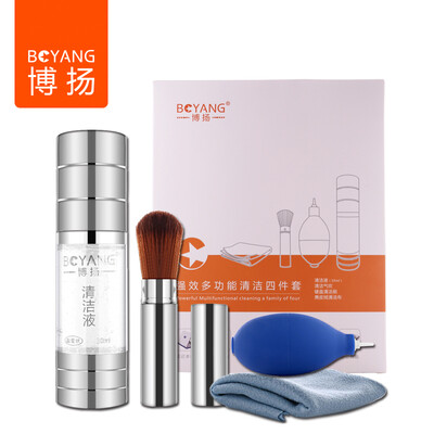 

Bo Yang (BOYANG) BYQJ-6333 Набор для чистки дисплея Набор инструментов для очистки клавиатуры Многофункциональный очищающий лосьон