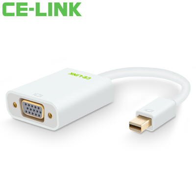 

CE-LINK Mini DP на DVI конвертер версии 1.2 DisplayPort DVI адаптер мини-молнии контакта Apple MacBook белый телевизионные проекторы A1638