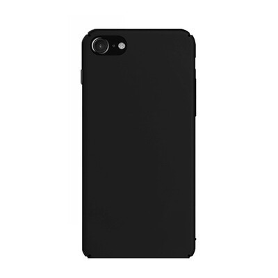 

Mobile phone shell film three-piece set] Sendaway Apple 7 phone shell shell shell iPhone7 hard shell black TPU transparent soft shell iPhone7 full-screen tempered black