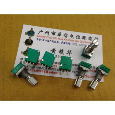 

RK097N B50K B100K sealed single joint potentiometer flower stem length 17MM