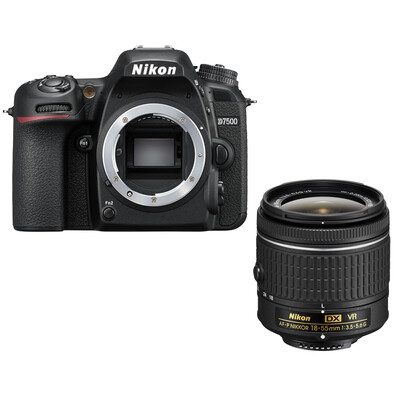 

Nikon (Nikon) D7500 SLR комплект (AF-P DX Nikkor 18-55mm F / 3.5-5.6G VR) Black
