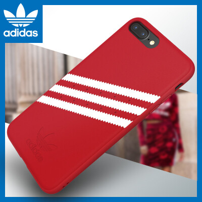 

Apple Adidas Apple 8P Classic Three Stripe Trend Mobile Phone Shell Phone Case Back Shell For Apple Iphone7Plus 55 Inches Red