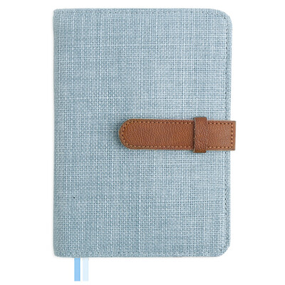 

Kinbor cotton&linen A6 hand book book schedule notebook hand book stationery notebook dill DTB6145-8