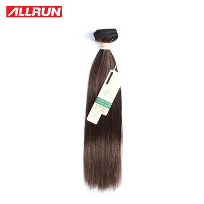 

Special Offer Allrun Piano Brazilian Hair Straight P1B/30 Color 3 Bundles 12 14 Inch 100g/Pc Double Weft 100% Human Hair