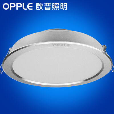 

Jingdong супермаркет] [Op освещение (OPPLE) Светодиодный потолочный светильник белой краской алюминий пункт 13 Уотт Уайт 6000K отверстия 17-18 см