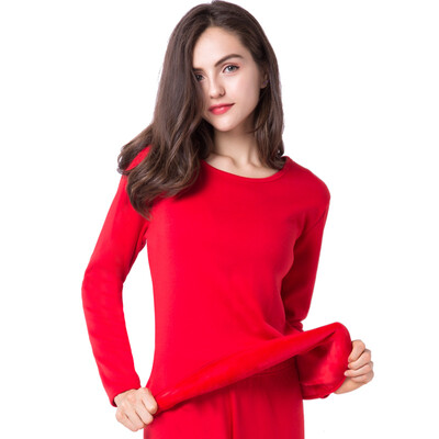 

GANGSHA thermal underwear plus velvet thick thermal underwear set