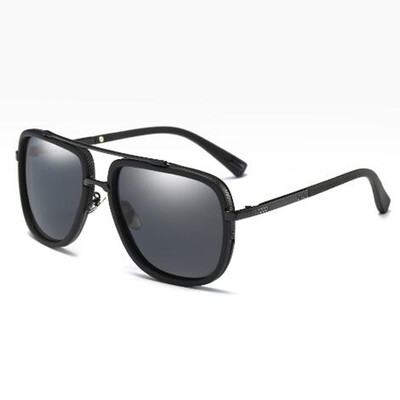 

Peekaboo за рулем поляризованные очки мужчин в окне бренд Luxury черный mens площади оттенков мужчин зеркало 2017 промысел солнцез