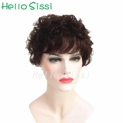 

Curly Brazilian Hair Wigs Short Curly Hair Wigs For Black Women 6A Grade Black Brazilian Human Hair Wigs