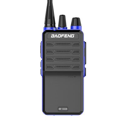 

Baofeng BAOFENG BF-555S walkie-talkie professional mini civilian thin models fashion office wireless console blue