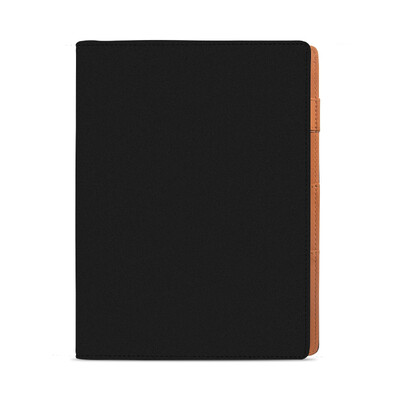 

Guangbo GuangBo 100 A5 free kick button notebook leather notepad Beyond black GBP8606