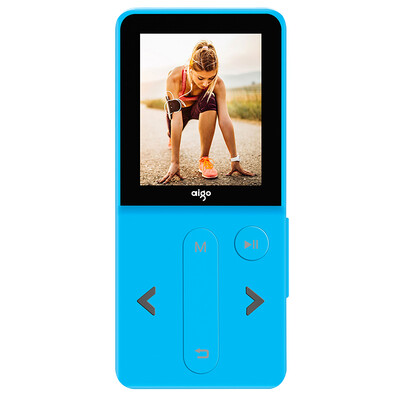 

Patriot aigo mp3 player MP3-207 students mini lossless high quality quality running sports recording English learning music mp3 player with screen blue
