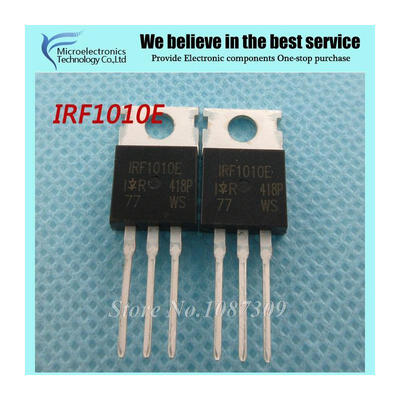 

10pcs free shipping IRF1010E F1010 IRF1010EPBF MOSFET MOSFT 60V 81A 12mOhm 86.6nC TO-220 new original