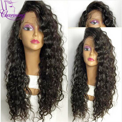 

Deep Wave Human Hair Wigs Brazilian Glueless Front Lace Wigs With Baby Hair Cheap Lace Front Wigs For Black Women Free Shippin