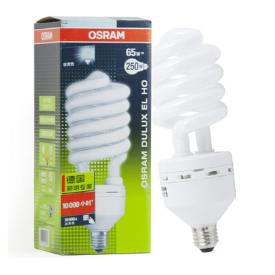 

OSRAM OSRAM Спиральная энергосберегающая лампа 65W E27 Cool White