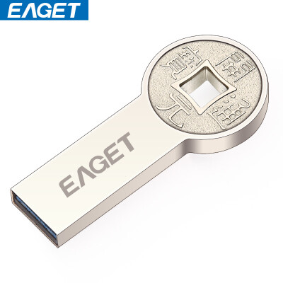 

Yi Jie EAGET K80 USB30 high-speed waterproof anti-static all-metal cutter U disk 64G pearl nickel