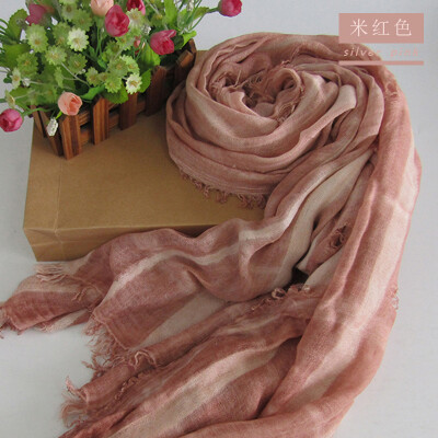 

Genuine Orangefox Cashmere Cotton Pierced Scarf