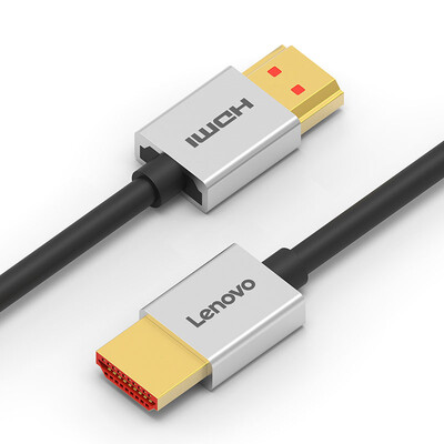 

Lenovo Lenovo HD01 корпус из алюминиевого сплава Business Edition ультратонких высокой четкости Кабель HDMI кабелей телевизор 4K проектор компьютерный кабель 3 м