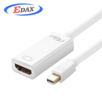 

EDAX Mini DP to HDMI 4K converter mini Displayport adapter cable Apple MacBook lightning interface notebook access TV adapter E004