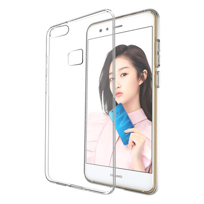 

ESCASE Huawei NOVA молодежная версия корпуса чехол для защиты корпуса TPU мягкая оболочка / силиконовый анти-красный прозрачный набор цветов