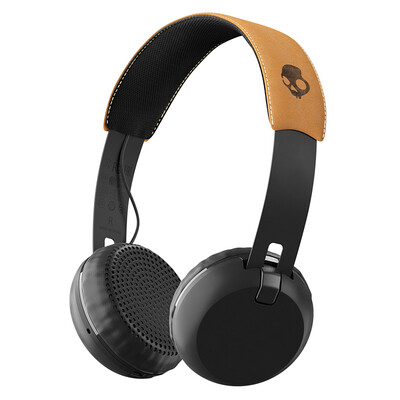 

Череп (Skullcandy) GRIND WIRELESS S5GBW-J543 спортивных беспроводного Bluetooth телефон гарнитура желтая