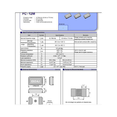 

FC-12M 32768K 32768KHZ 2012