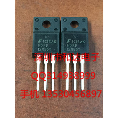 

FDPF12N50T TO-220F