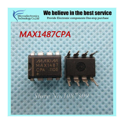 

10pcs free shipping MAX1487CPA MAX1487 MAX1487EPA DIP-8 RS-422/RS-485 Interface IC RS-485/RS-422 Transceiver new original