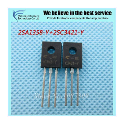 

10pcs free shipping A1358 C3421 2SA1358 2SC3421 2SA1358-Y 2SC3421-Y audio amplifier (5PCS* A1358 +5PCS* C3421 ) new original