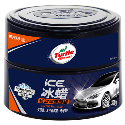 

Turtle Wax ice wax car wax new car wax wax coating decontamination scratch repair crystal hard wax palm wax beauty white car wax G-2057 300g