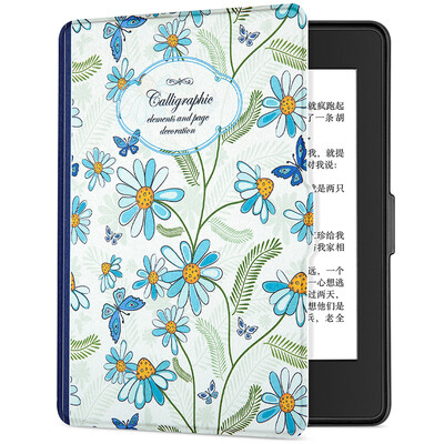 

Фигура Бо защитный кожух 958 приспособлен для Kindle / оболочка Kindle Paperwhite 1/2/3 поколения электронной книги бумаги кобура сон книга природы