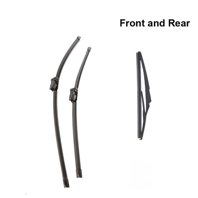 

Wiper Blades for FIAT Panda Type 312 319 24"&15" Fit Push Button Arms 2012 2013 2014 2015 2016 2017