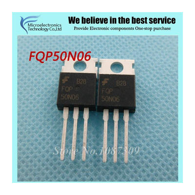 

20pcs free shipping FQP50N06 50N06 MOSFET TO-220 N-CH 60V 50A new original