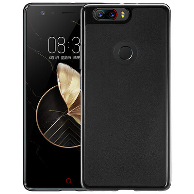 

Nubian (Нубия) полный подходит кожаный чехол для Z17 (NX563J) телефона [черный]