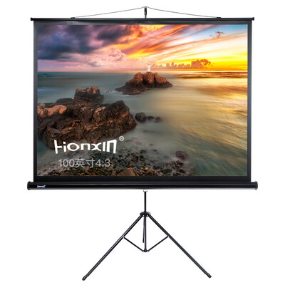 

HONXIN 100 дюймов экрана 4: 3 Экран проекционный экран экран кронштейн проектор проектор проекционный экран ткани